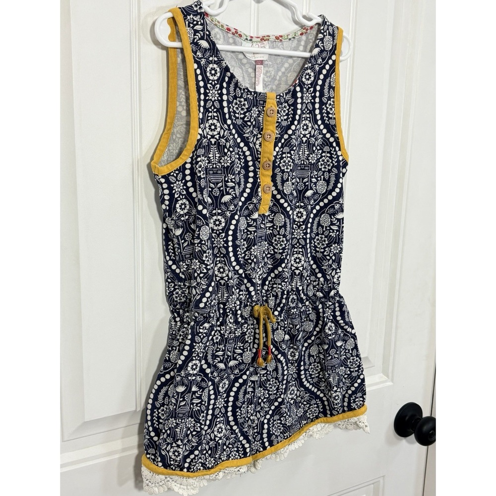 Matilda Jane Joanna Gaines Southern Sun Romper Girls Size 12